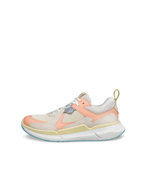 ECCO® BIOM 2.2 Damen Sneaker aus Nubukleder - Beige - O