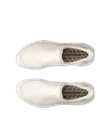 ECCO® Biom 2.2 dames leren slip-on sneaker - Beige - Top_Left_Pair