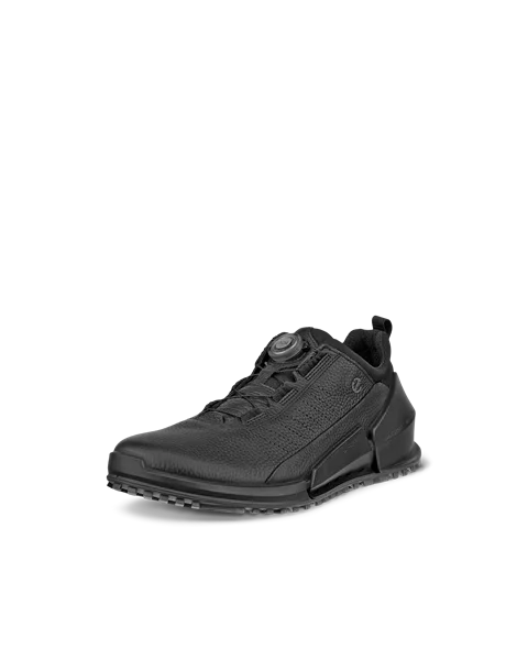 ECCO® Biom 2.0 Heren leren sneaker - Zwart - M