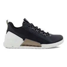 Damskie skórzane sneakersy ECCO® Biom 2.0 - Czarny - Outside