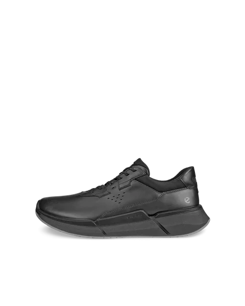 Męskie skórzane sneakersy ECCO® Biom 2.2 - Czarny - O