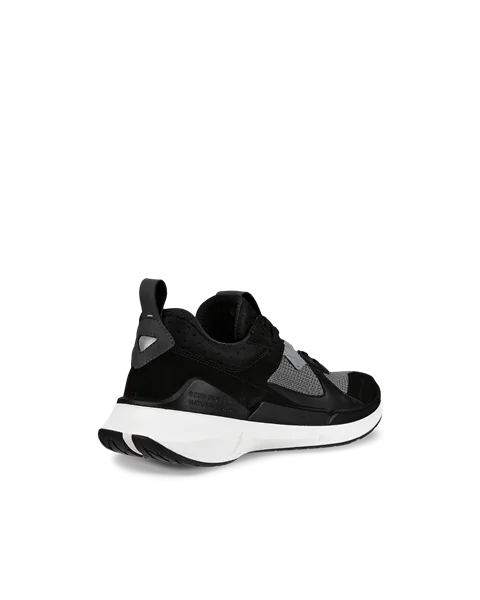 ECCO® Biom 2.2 férfi velúr sneaker - FEKETE  - B