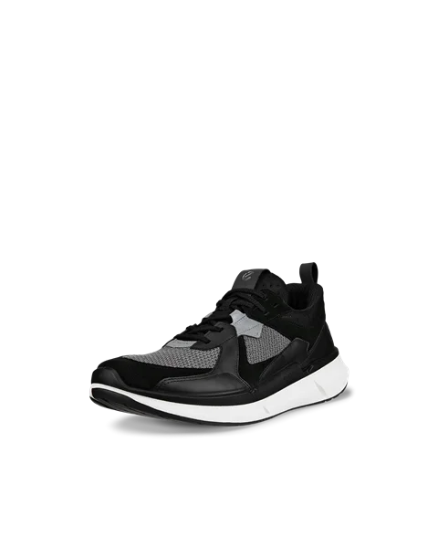 Męskie zamszowe sneakersy ECCO® Biom 2.2 - Czarny - M