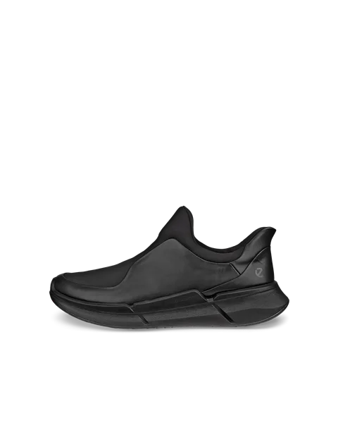 ECCO® Biom 2.2 baskets sans lacet en cuir pour homme - Noir - O