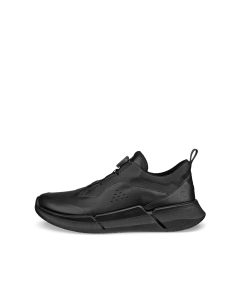 ECCO® BIOM 2.2 Herren Sneaker aus Leder & Textil - Schwarz - O