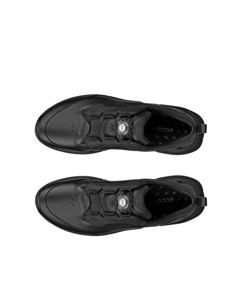 ECCO® BIOM 2.2 Herren Sneaker aus Leder & Textil - Schwarz - Top_Left_Pair