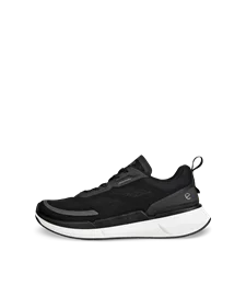 Damskie tekstylne sneakersy ECCO® Biom 2.2 - Czarny - O