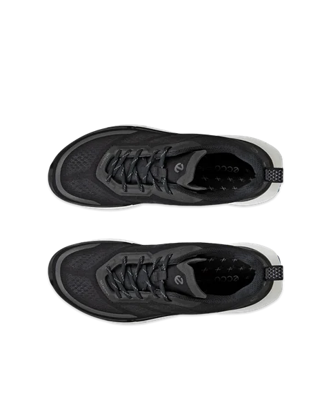 Women's ECCO® Biom 2.2 Textile Trainer - Black - Top_Left_Pair