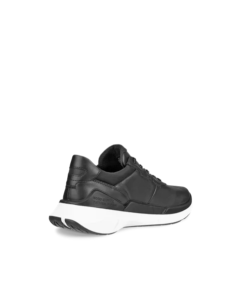 Damskie skórzane sneakersy ECCO® Biom 2.2 - Czarny - B