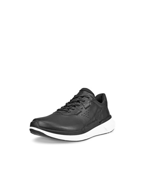 Damskie skórzane sneakersy ECCO® Biom 2.2 - Czarny - M