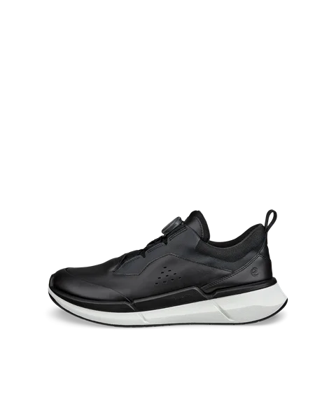 Women's ECCO® BIOM 2.2 Leather Trainer - Black - O