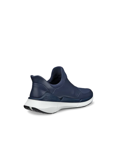 ECCO® BIOM 2.2 Herren Sneaker aus Leder & Textil - Blau - B