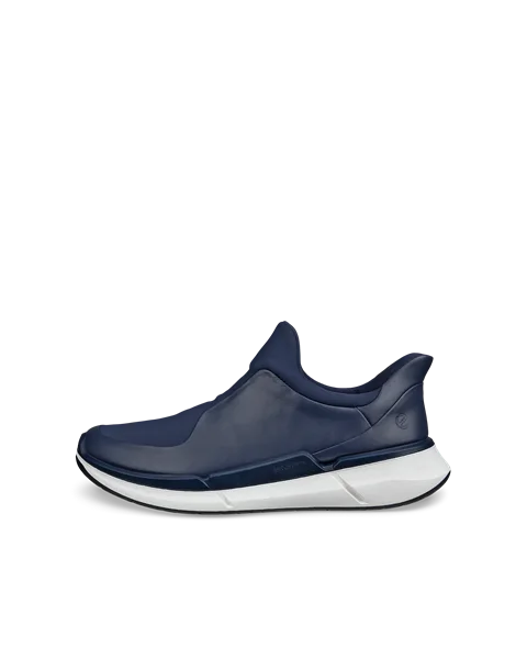 ECCO® BIOM 2.2 Herren Sneaker aus Leder & Textil - Blau - O