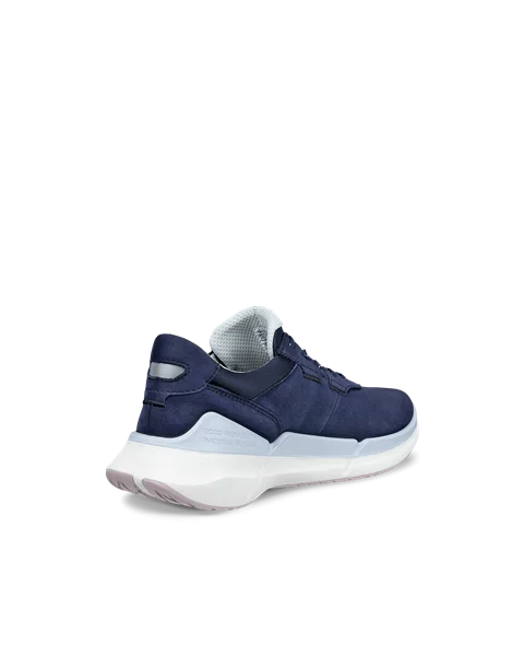 ECCO® Biom 2.2 Dames leren sneaker - Blauw - B