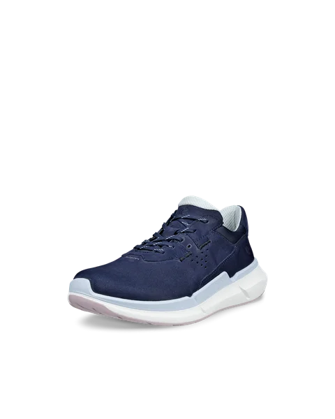 ECCO® Biom 2.2 baskets en cuir pour femme - Bleu - M