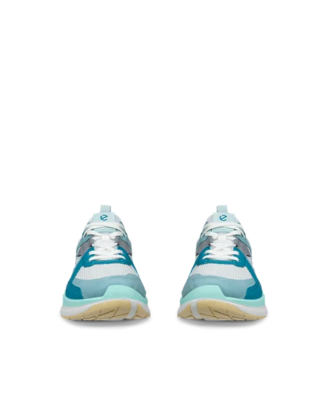 ECCO® BIOM 2.2 baskets en nubuck pour femme - Bleu - Front_Pair