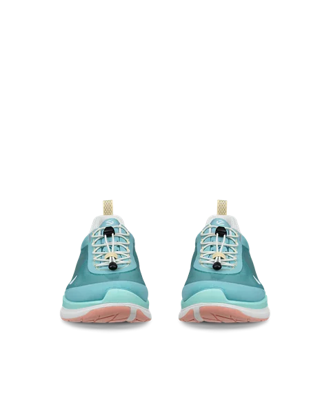 ECCO® BIOM 2.2 baskets en toile pour femme - Bleu - Front_Pair