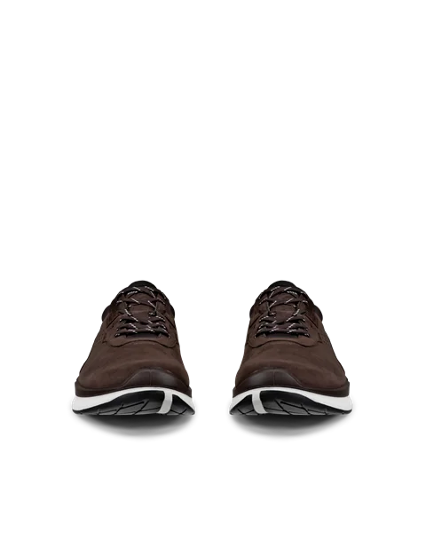 Men's ECCO® Biom 2.2 Nubuck Trainer - Brown - Front_Pair