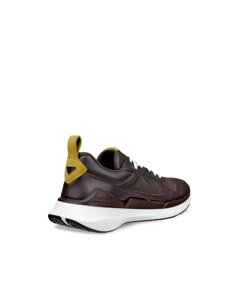 Men's ECCO® Biom 2.2 Leather Gore-Tex Trainer - Brown - B