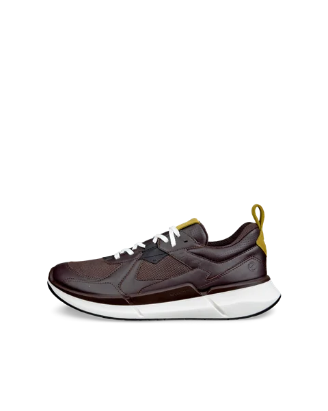 ECCO® Biom 2.2 baskets en cuir Gore-Tex pour homme - Marron - O