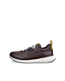 ECCO® Biom 2.2 baskets en cuir Gore-Tex pour homme - Marron - O