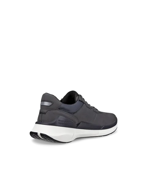 Men's ECCO® Biom 2.2 Nubuck Trainer - Grey - B