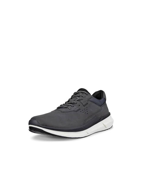 Men's ECCO® Biom 2.2 Nubuck Trainer - Grey - M