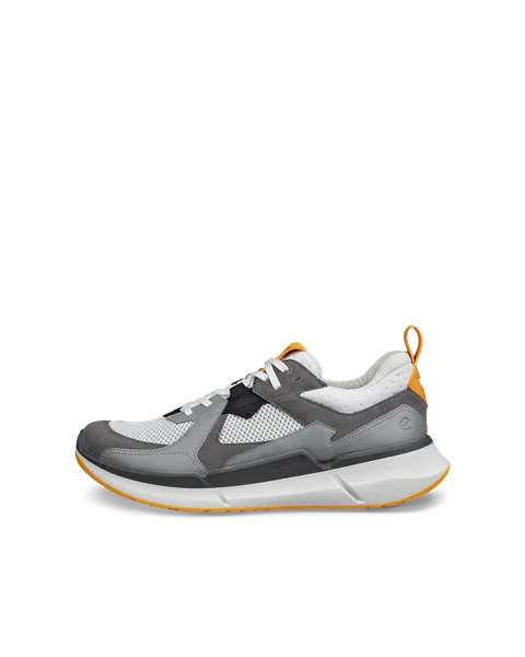 ECCO® BIOM 2.2 Herren Sneaker aus Veloursleder - Grau - O
