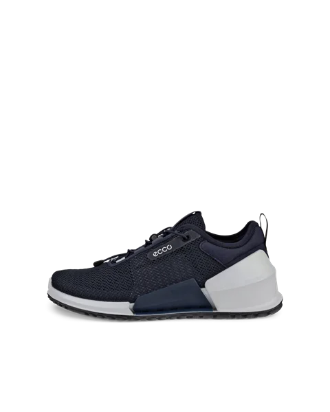 ECCO® Biom 2.0 Low Breathru férfi textil sneaker - Sötétkék - O