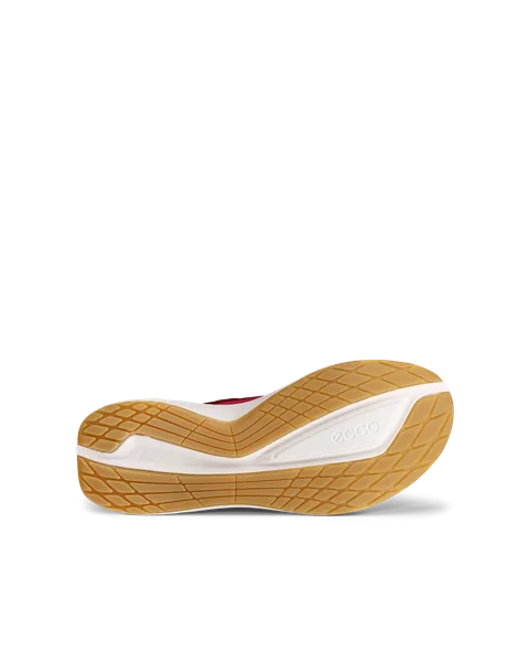 ECCO® Biom 2.0 baskets en cuir pour femme - Rouge - S