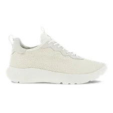 Damskie skórzane sneakersy ECCO® ATH-1FW - Biały - Outside