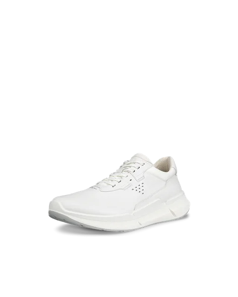 Męskie skórzane sneakersy ECCO® Biom 2.2 - Biały - M