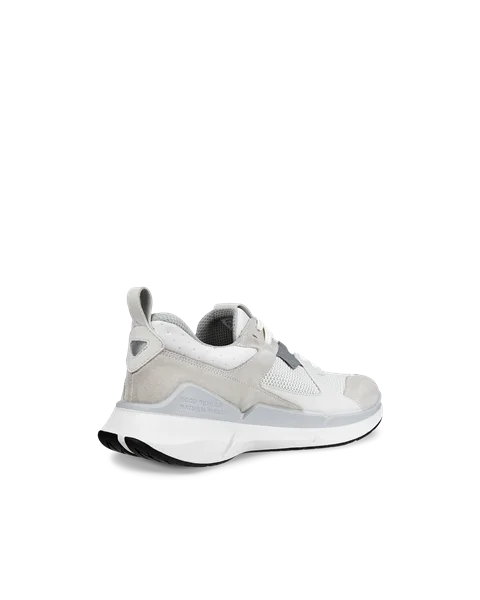 ECCO® Biom 2.2 Herren Sneaker aus Veloursleder - Weiß - B