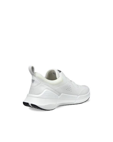 ECCO® BIOM 2.2 Herren Sneaker aus Leder & Textil - Weiß - B