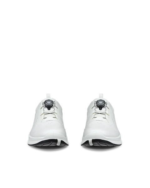 ECCO® BIOM 2.2 Herren Sneaker aus Leder & Textil - Weiß - Front_Pair