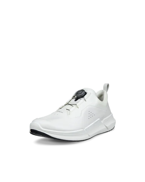 ECCO® BIOM 2.2 Herren Sneaker aus Leder & Textil - Weiß - M