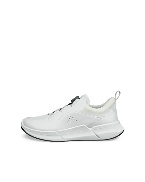 ECCO® BIOM 2.2 Herren Sneaker aus Leder & Textil - Weiß - O