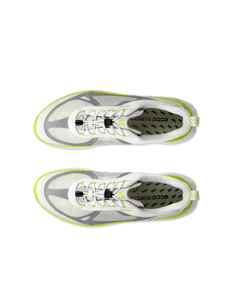 ECCO® BIOM 2.2 Heren sneaker van textiel - Wit - Top_Left_Pair