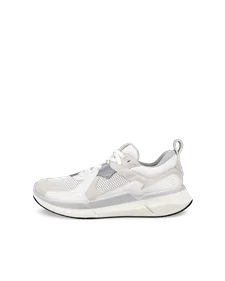ECCO® BIOM 2.2 dame sneakers semsket skinn - Hvit - O