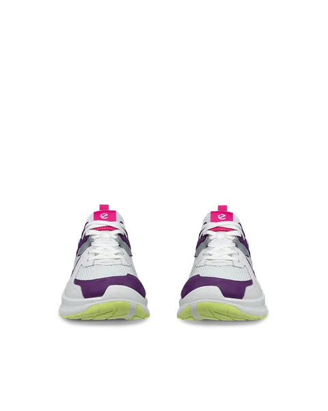 ECCO® BIOM 2.2 nubuko odos sportbačiai moterims - Baltas - Front_Pair