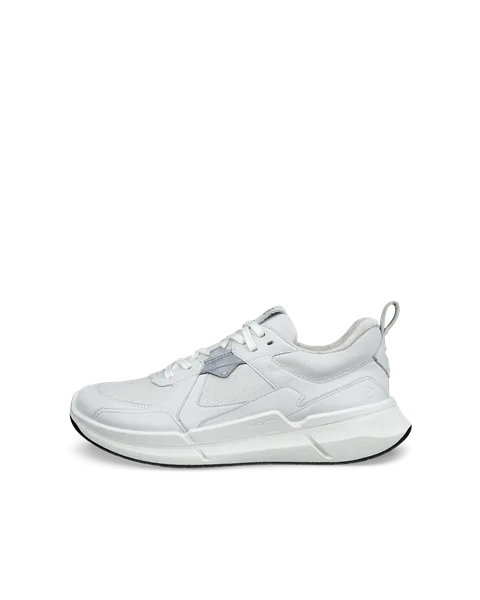 Women's ECCO® Biom 2.2 Leather Gore-Tex Trainer - White - O