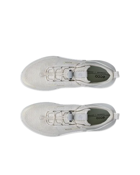 Women's ECCO® Biom 2.0 Textile Trainer - White - Top_Left_Pair