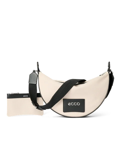 ECCO® Fortune Hobo-Tasche aus Leder - Beige - M