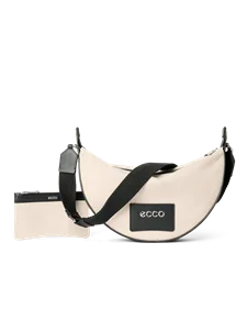 ECCO® Fortune Hobo-väska i skinn - Beige - M