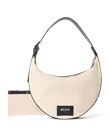 ECCO® Fortune Hobo-Tasche aus Leder - Beige - M