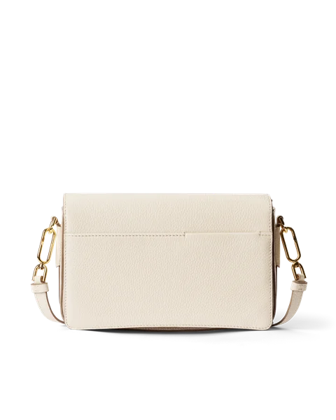 ECCO® Pinch Umhängetasche aus Leder - Beige - B