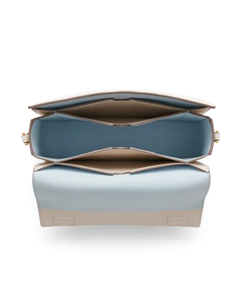 ECCO® Pinch Umhängetasche aus Leder - Beige - Be
