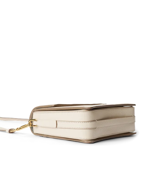ECCO® Pinch Umhängetasche aus Leder - Beige - D2