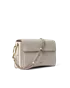 Skórzana torba przez ramię z klapką ECCO® - Beżowy - O