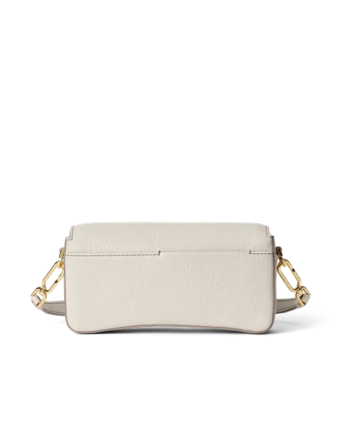 ECCO® Pinch Leather Shoulder Bag - Beige - B